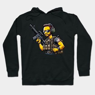 Tactical Yellow People Hoodie